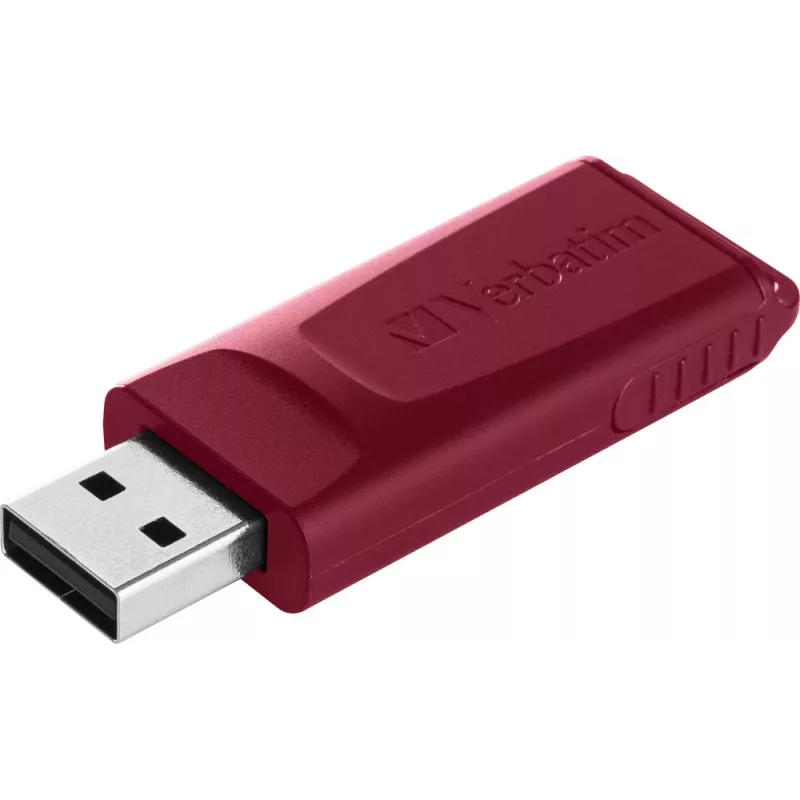 Verbatim Slider - drive USB - 2x32 GB - blu/rosso, 32 GB, USB Type-A, 2.0, Slide, 8 g, blu, rosso