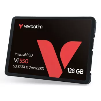 Verbatim Vi550 S3 SSD 128GB, 128 GB, 2,5 pollici, 520 MB/s, 6 Gbit/s