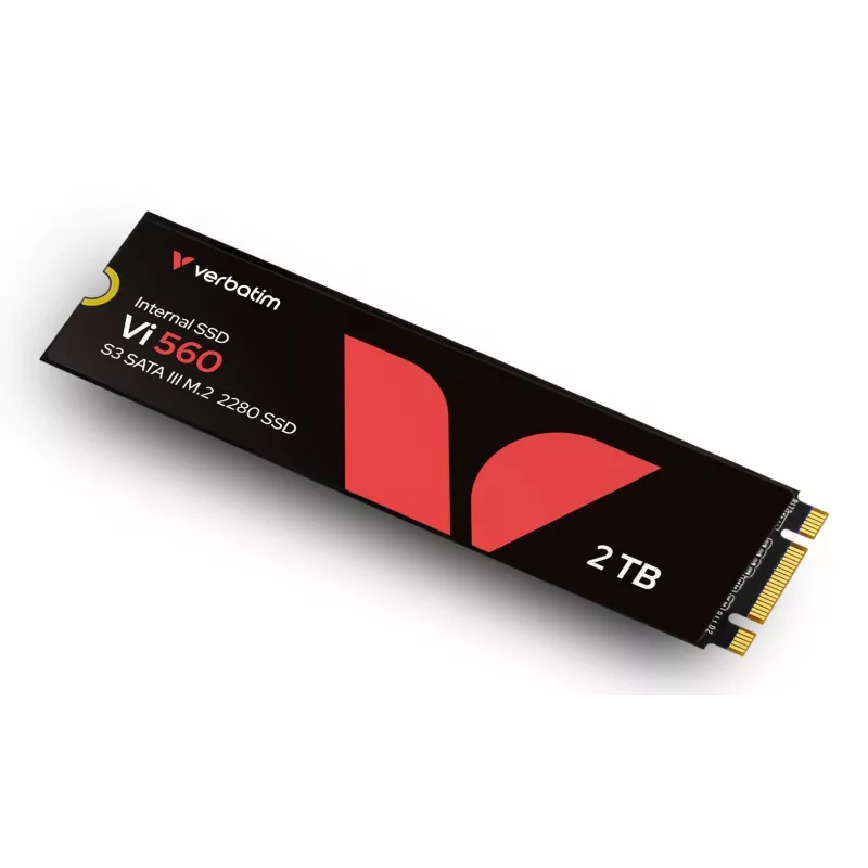 Verbatim Vi560 S3 SSD M.2 2TB, 2 TB, M.2, 550 MB/s, 6 Gbit/s