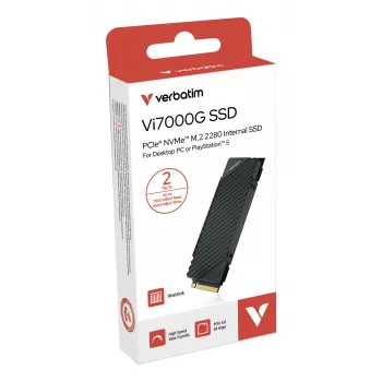 Verbatim Vi7000G SSD PCIe NVMe M.2 2 TB – La soluzione definitiva per il gaming