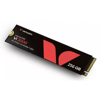 Verbatim Vi3000 SSD PCIe NVMe M.2 256GB, 256 GB, M.2, 3100 MB/s