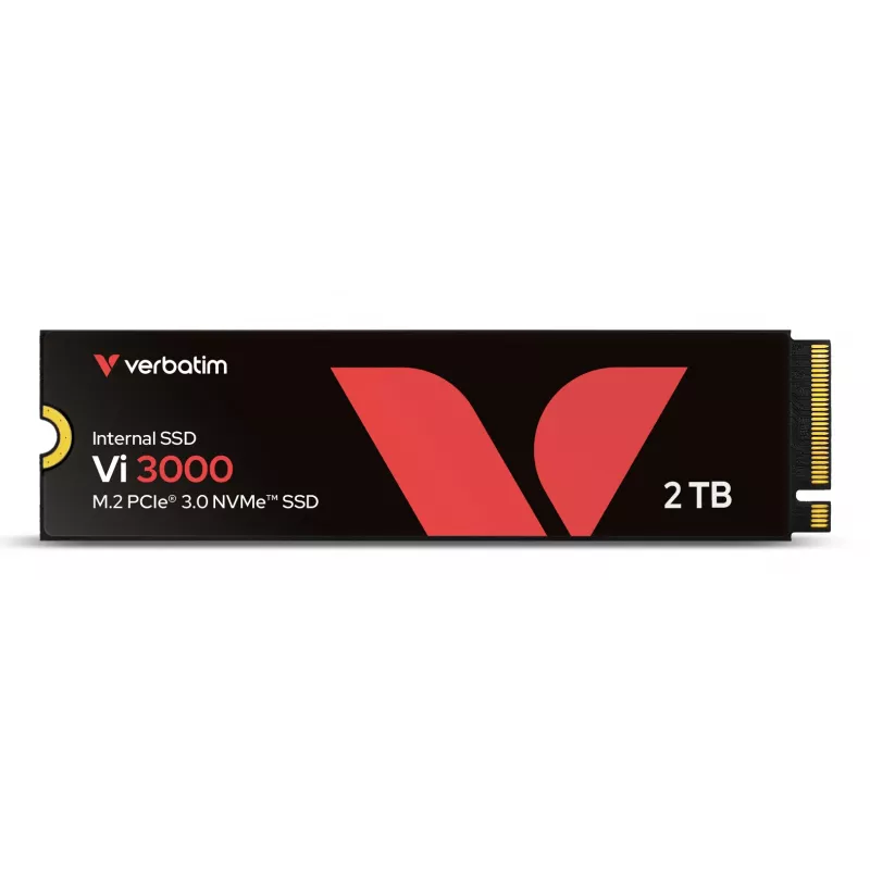 Verbatim Vi3000 SSD PCIe NVMe M.2 2TB, 2 TB, M.2, 3100 MB/s