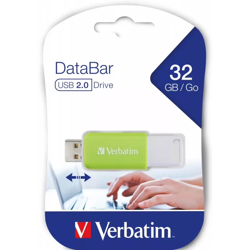 Verbatim V DataBar chiavetta USB 32 GB USB Type-A 2.0 verde