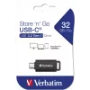 Verbatim Store 'n' Go chiavetta USB 128 GB USB Type-C 3.2 Gen 1 (3.1 Gen 1) nero