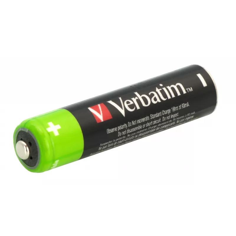 Verbatim 49514 batteria per uso domestico batteria ricaricabile AAA nichel-metallo idruro (NiMH)