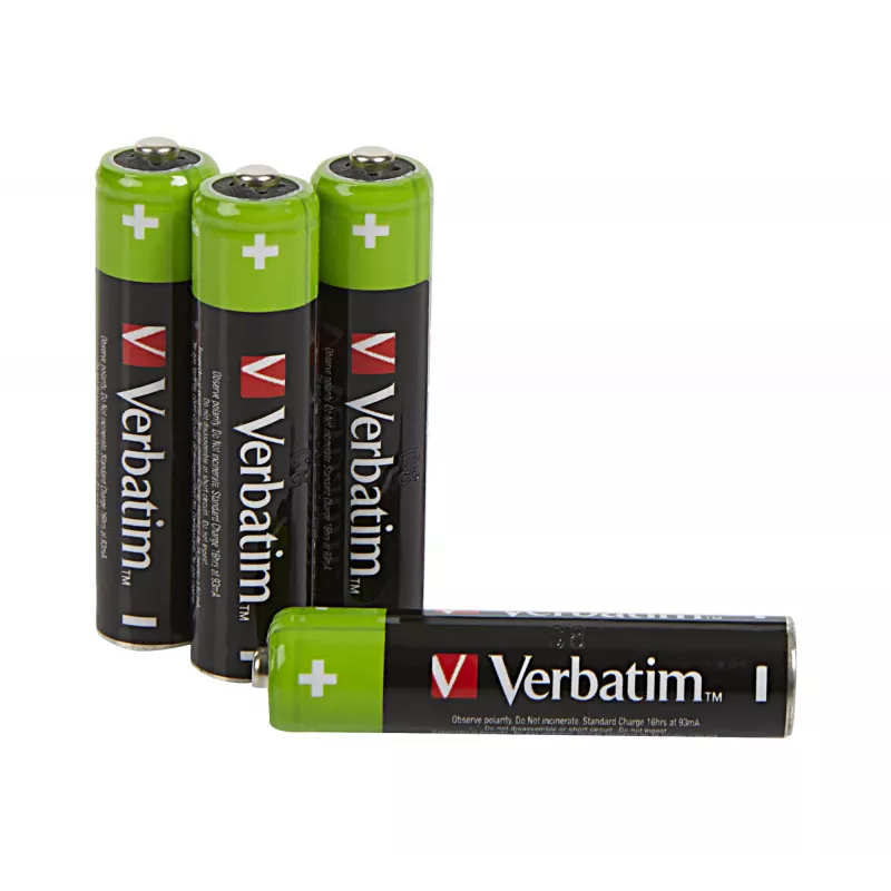Verbatim 49514 batteria per uso domestico batteria ricaricabile AAA nichel-metallo idruro (NiMH)