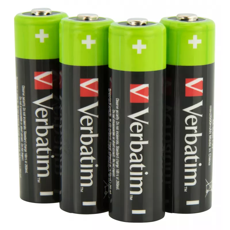 Verbatim 49517 batteria per uso domestico batteria ricaricabile AA nichel-metallo idruro (NiMH)