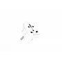 Verbatim 49541 adattatore spina universale tipo E/F ibrido bianco