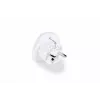 Verbatim 49541 adattatore spina universale tipo E/F ibrido bianco