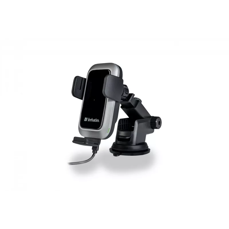 Verbatim FWC-03 Pro Qi caricabatterie auto wireless rapido retail nero