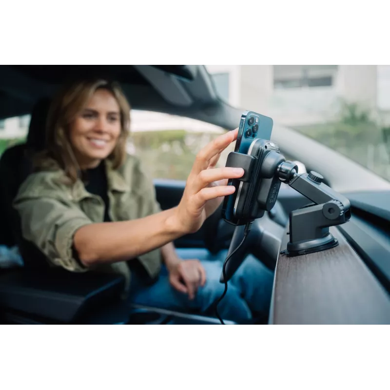 Verbatim FWC-03 Pro Qi caricabatterie auto wireless rapido retail nero