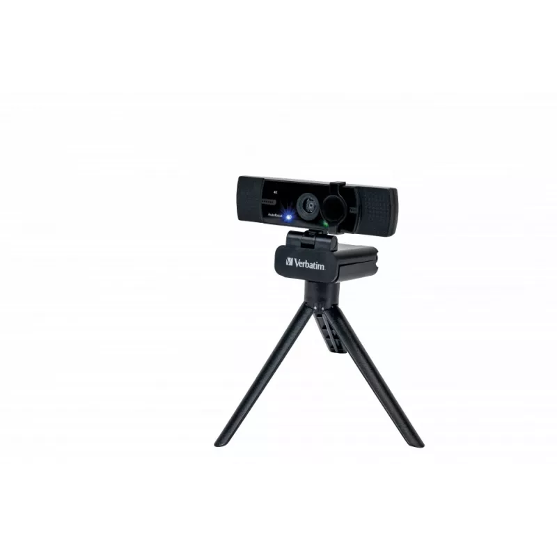 Verbatim 49580 webcam 3840 x 2160 pixel USB 2.0 nera