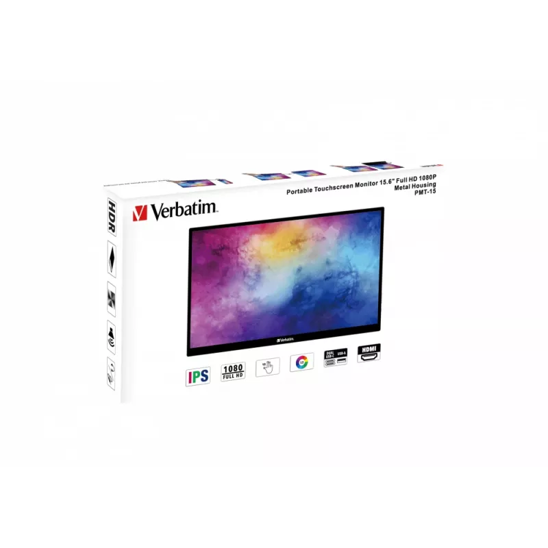 Verbatim 49592 monitor per computer 39,6 cm (15,6