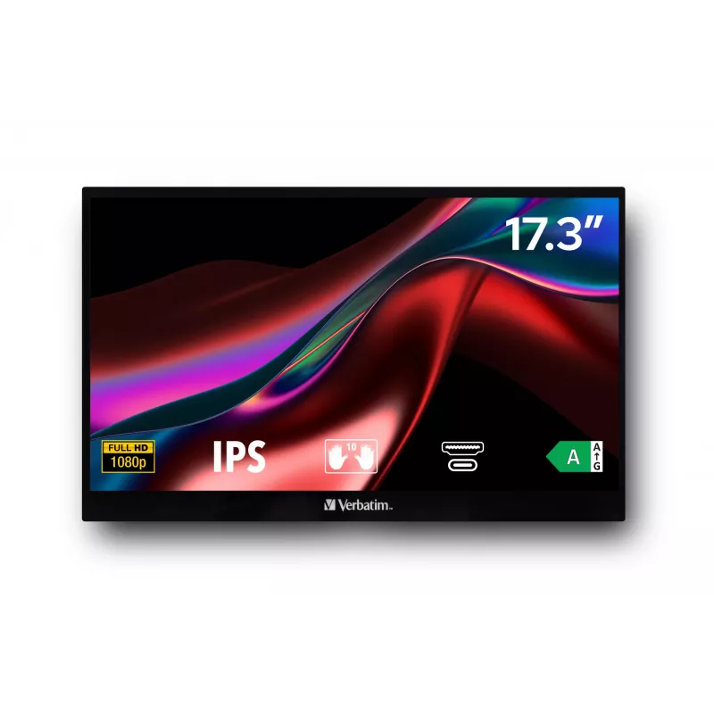 Verbatim 49593 monitor per computer 43,9 cm (17,3