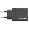 Verbatim 49700 caricabatterie mobile universale nero AC ricarica rapida per interni