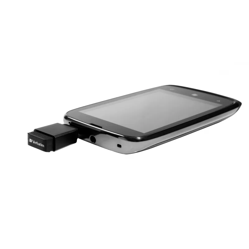 Verbatim Nano - chiavetta USB 2.0 con adattatore Micro USB 32 GB - nero