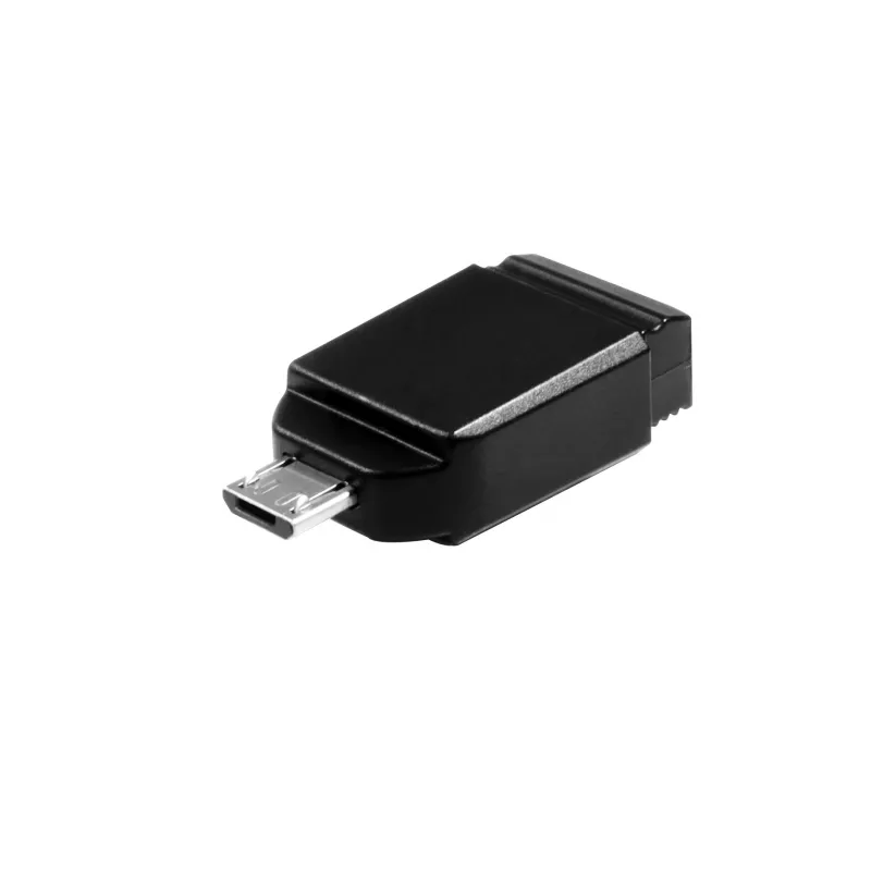 Verbatim Nano - chiavetta USB 2.0 con adattatore Micro USB 32 GB - nero