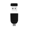 Verbatim Nano - chiavetta USB 2.0 con adattatore Micro USB 32 GB - nero