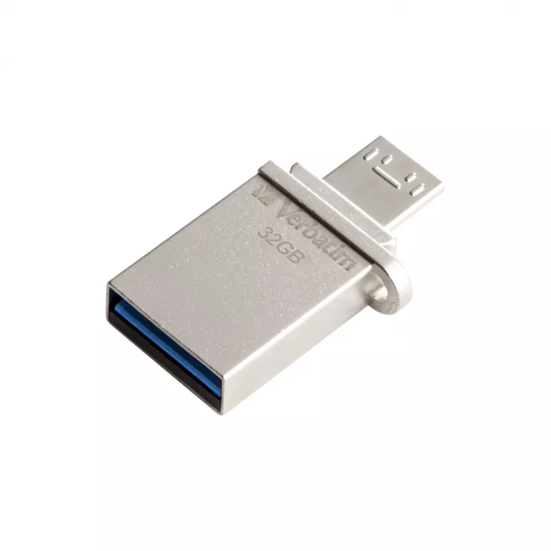 Verbatim Store 'n' Go OTG chiavetta Micro USB 32 GB USB Type-A / Micro-USB 3.2 Gen 1 (3.1 Gen 1) argento