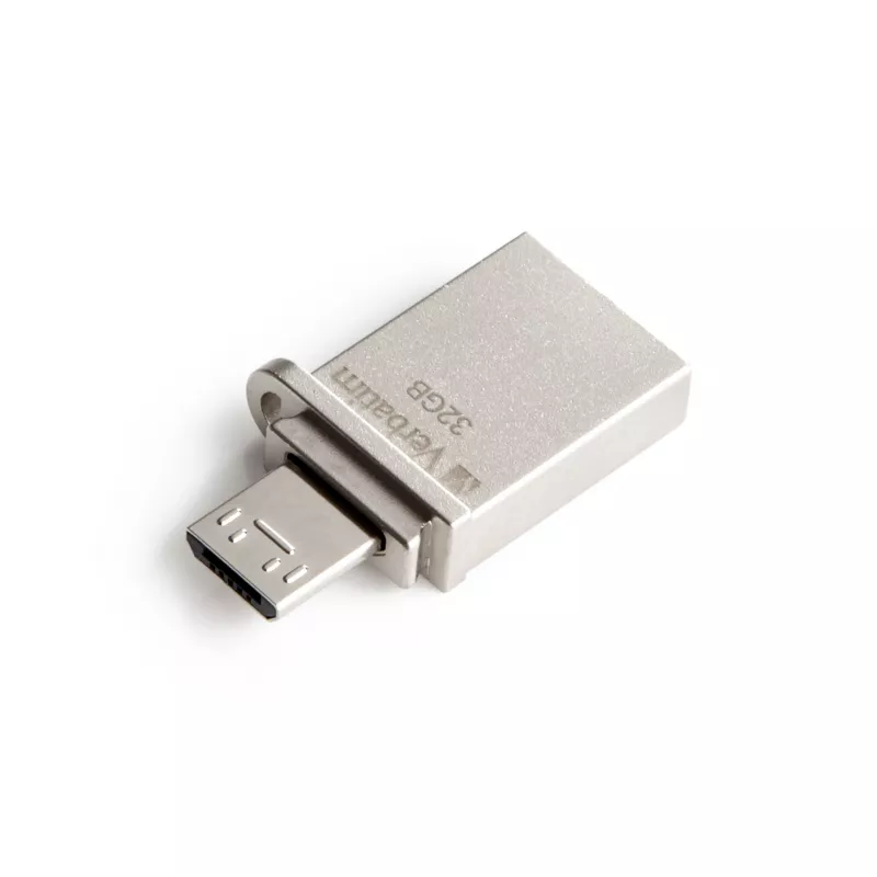 Verbatim Store 'n' Go OTG chiavetta Micro USB 32 GB USB Type-A / Micro-USB 3.2 Gen 1 (3.1 Gen 1) argento