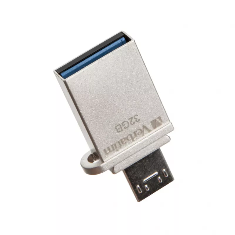 Verbatim Store 'n' Go OTG chiavetta Micro USB 32 GB USB Type-A / Micro-USB 3.2 Gen 1 (3.1 Gen 1) argento