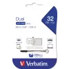 Verbatim Store 'n' Go OTG chiavetta Micro USB 32 GB USB Type-A / Micro-USB 3.2 Gen 1 (3.1 Gen 1) argento