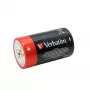 Verbatim batterie D alcaline, batteria usa e getta, alcalina, 1,5 V, 2 pezzi, multicolore, 34,2 mm