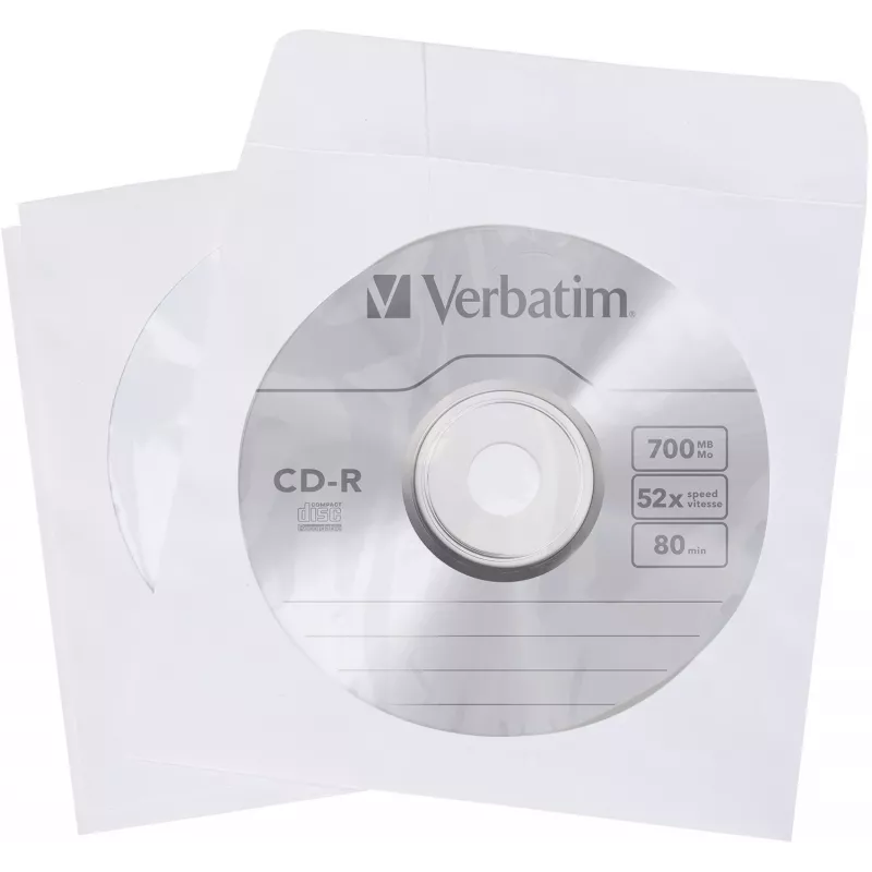 Verbatim custodie CD confezione da 50