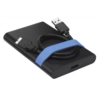 Verbatim Store'N'Go kit case HDD/SSD nero, blu 2,5 pollici