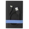 Verbatim Store'N'Go kit case HDD/SSD nero, blu 2,5 pollici