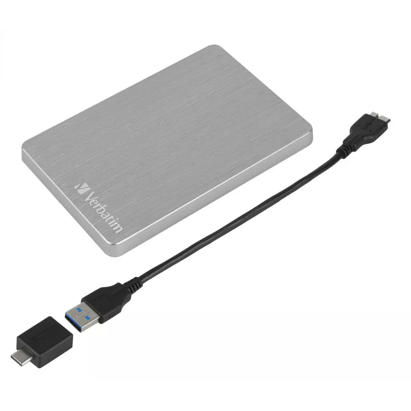 Verbatim Store 'n' Go ALU disco rigido portatile sottile 2 TB argento