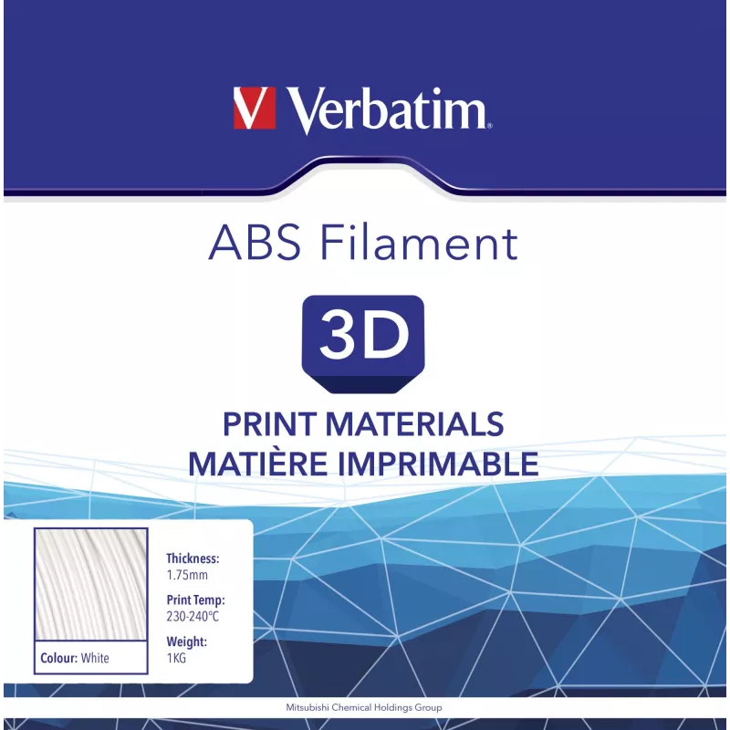 Verbatim filamento ABS, 1 pz., 1 kg