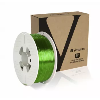Verbatim 55057 materiale per stampa 3D polietilentereftalato glicole (PETG) verde, trasparente 1 kg