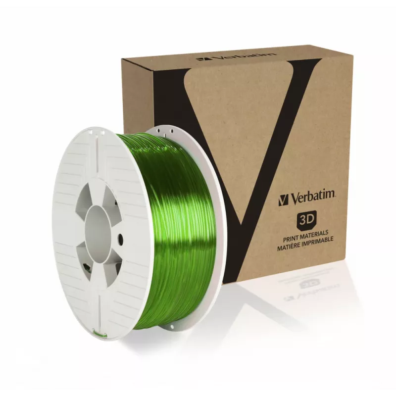 Verbatim 55057 materiale per stampa 3D polietilentereftalato glicole (PETG) verde, trasparente 1 kg
