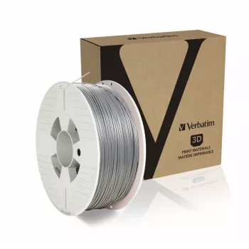 Verbatim 55319 materiale per stampa 3D acido polilattico (PLA) argento 1 kg