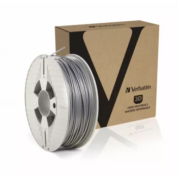 Verbatim 55329 materiale per stampa 3D acido polilattico (PLA) argento 1 kg