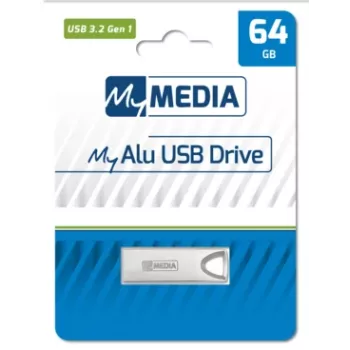 MyMedia MyAlu USB 3.2 Gen 1 Chiavetta USB 64 GB USB Type-A 3.2 Gen 1 (3.1 Gen 1) argento