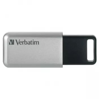 Verbatim Secure Pro - Chiavetta USB 3.0 64 GB - argento