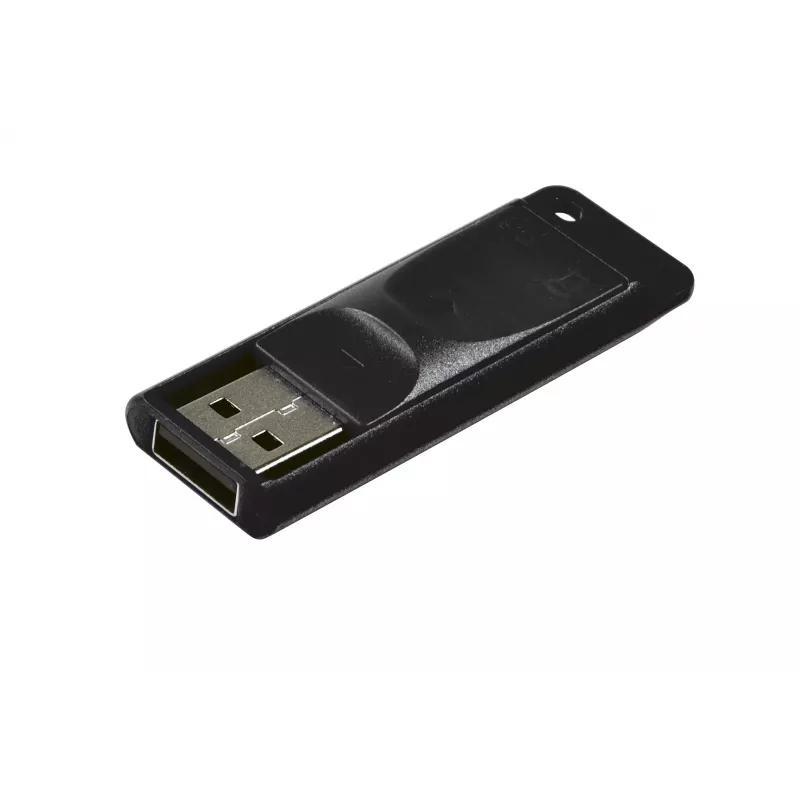 Verbatim Slider - Chiavetta USB 64 GB - nero, 64 GB, USB Type-A, 2.0, 10 MB/s, Slide, nero