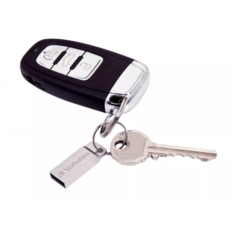 Chiavetta USB VERBATIM Metal Executive 16 GB, USB 2.0 Type-A, argento, senza cappuccio