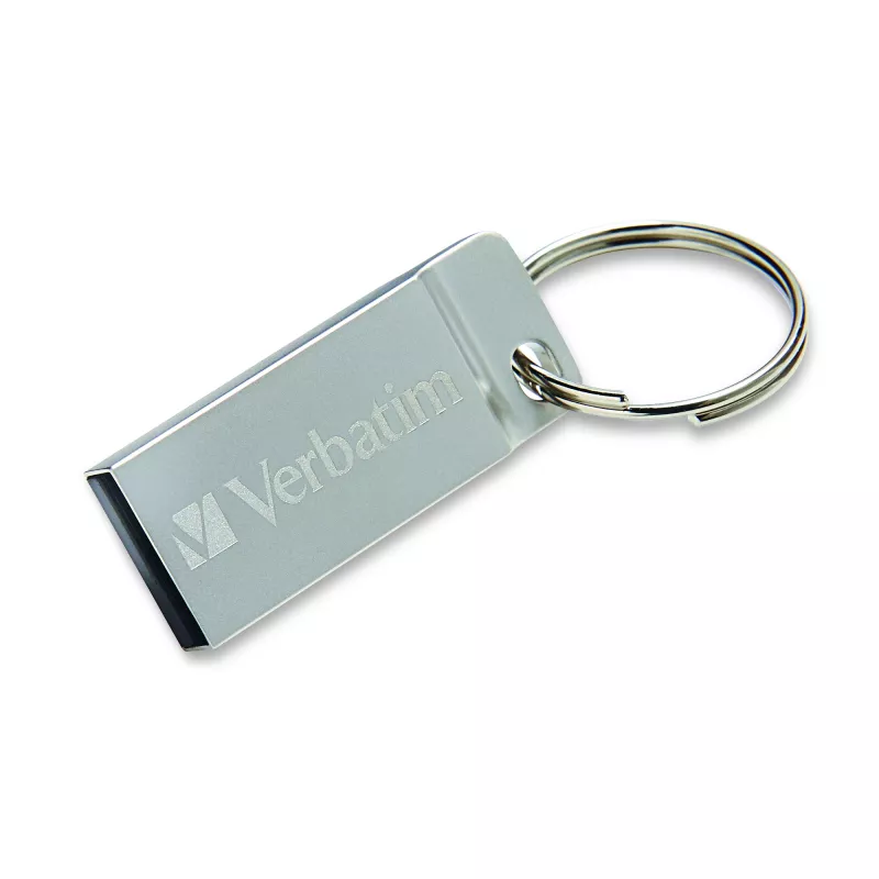 Verbatim Metal Executive - Chiavetta USB 32 GB - argento, 32 GB, USB Type-A, 2.0, senza cappuccio, 3.6 g, argento