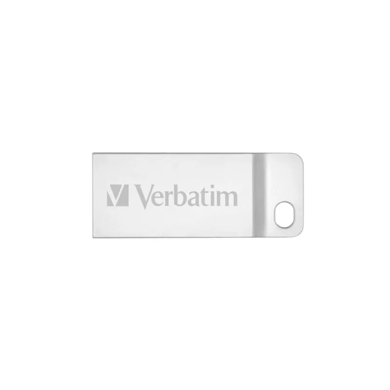 Verbatim Metal Executive - Chiavetta USB 32 GB - argento, 32 GB, USB Type-A, 2.0, senza cappuccio, 3.6 g, argento