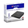 Verbatim Slimline unità ottica CD/DVD DVD-RW nero