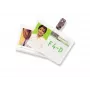 GBC pellicole di laminazione 67x99mm 125 micron, lucide, trasparenti, polietilene, 67x99, 0,25 mm, 99 mm