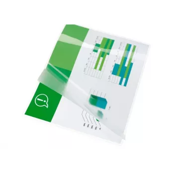 GBC pellicole di laminazione A3 100 micrometri, lucide, trasparenti, A3, 0,2 mm, 303 mm, 426 mm