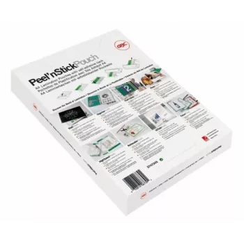 Pellicola plastificatrice GBC A3 autoadesiva 75 micron, lucida, trasparente, A3, 0,075 mm, 303 mm, 426 mm