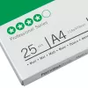 Pellicola plastificatrice GBC A4 autoadesiva opaca 75 micron, lucida, A4, 0,15 mm, 25 pz.