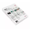 Pellicola plastificatrice GBC A3 opaca 125 micron, opaca, bianca, A3, 0,25 mm, 303 mm, 426 mm