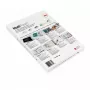 Pellicole plastificatrici GBC opache A4 2x75 micron, 100 pz.