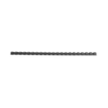 Dorsetti rilegatura GBC CombBind 6 mm A4 21R, nero, 25 fogli, cloruro di polivinile (PVC), A4, 6 mm, 220 g